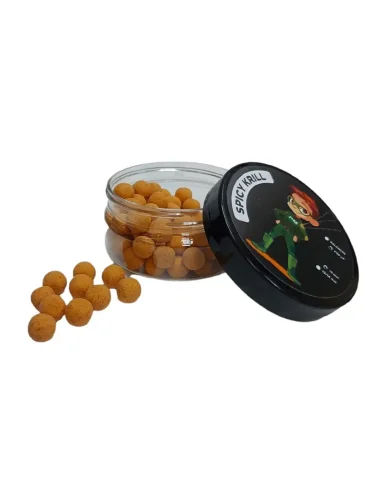 Boilie Academy Balanced 10mm Spicy Krill Wafter Hookbaits Method Feeder-Hookbaits-JJ-Fishing