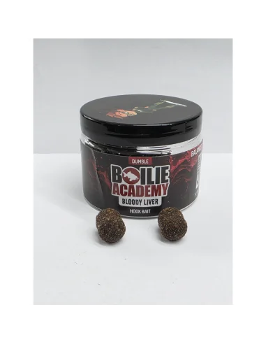 Boilie Academy Balanced 14-18mm Dumbell Bloody Liver Wafter Hookbaits-Hookbaits-JJ-Fishing