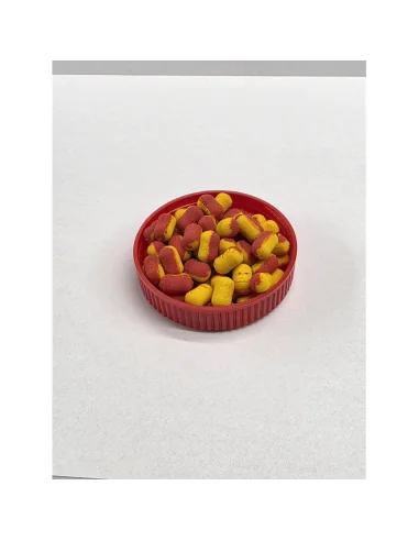 Dudi Bait Pop Up Special Fruits 8 mm Dumbell Method Feeder 4x World Winner-Köder-JJ-Fishing