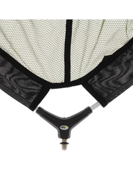 NGT Match Deluxe Two Tone Pan Net - 50 x 40cm Angelkescher Kescherkopf Method Feeder-Kescher & Kescherzubehör-JJ-Fishing