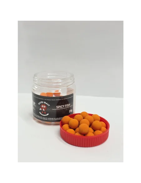 Dudi Bait Pop Up Spicy Fish 10 mm Method Feeder 4x World Winner-Köder-JJ-Fishing