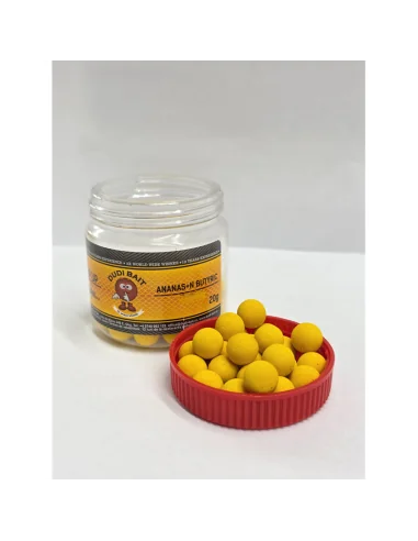 Dudi Bait Pop Up Pineapple & N-Butyric Acid 10 mm Method Feeder 4x World Winner-Köder-JJ-Fishing