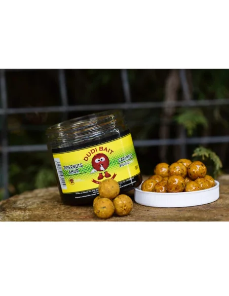 Dudi Bait Tigernuts - Amur 16mm Glugged Hook Baits Solubile Caramele Hakenköder 4x World Winner-Köder-JJ-Fishing