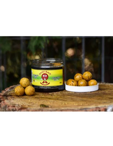 Dudi Bait Tigernuts - Amur 24mm Glugged Hook Baits Hard Caramele Tari Hakenköder 4x World Winner-Köder-JJ-Fishing