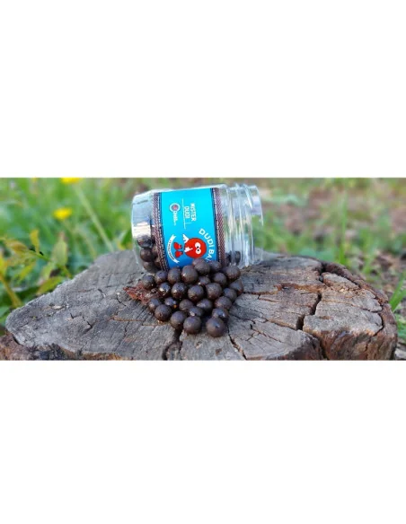 Dudi Bait Mister Dudi 20mm Glugged Hook Baits Solubile Caramele Hakenköder 4x World Winner-Köder-JJ-Fishing