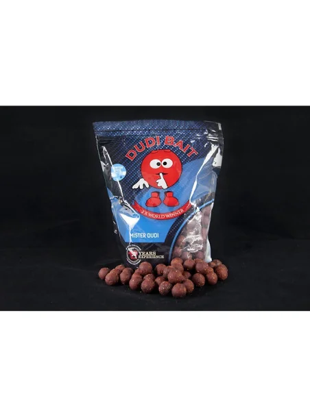 Dudi Bait Mister Dudi 16mm Solubile Boilies 1000g Prämium Boilies 4x World Winner-Boilies-JJ-Fishing