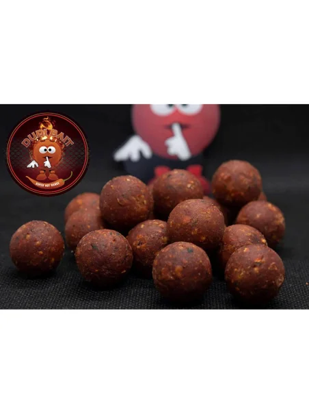 Dudi Bait Mister Red Super Hot 24mm Solubile Boilies 1000g Prämium Boilies 4x World Winner-Boilies-JJ-Fishing