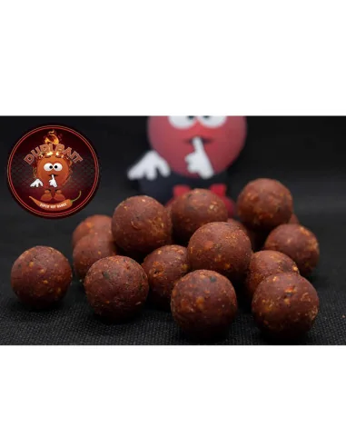 Dudi Bait Mister Red Super Hot 16mm Solubile Boilies 1000g Prämium Boilies 4x World Winner-Boilies-JJ-Fishing