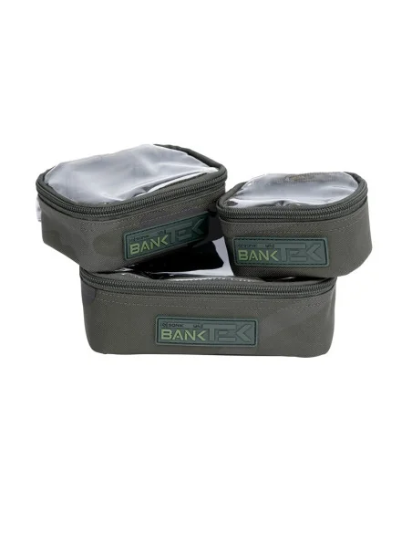 Sonik BANK-TEK POUCH SET Camo Angeltasche-Endtackle-JJ-Fishing