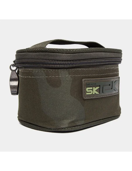 Sonik SK-TEK Camo ACCESSORY POUCH SMALL Clear Top Angeltasche End Tackle Bag