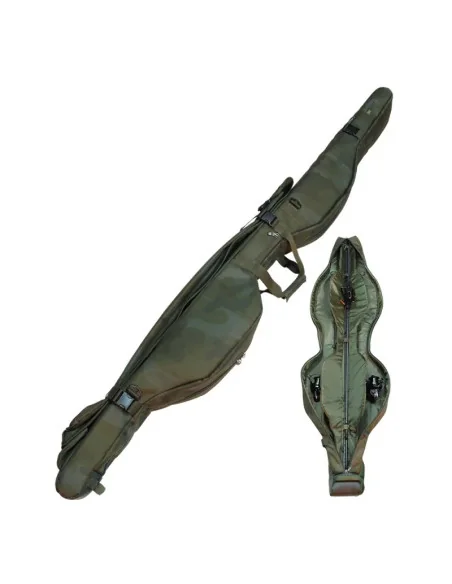 Sonik SK-TEK Camo 10Ft 3 ROD COMPACT SLEEVE Rutentasche-Taschen-JJ-Fishing