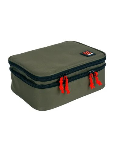 Sonik ELECTRONICS ORGANISER Large Bitealarm & Headlamp Powerbank Carry All Angeltasche