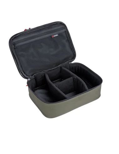 Sonik ELECTRONICS ORGANISER Large Bitealarm & Headlamp Powerbank Carry All Angeltasche