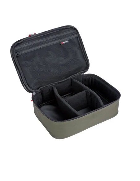 Sonik ELECTRONICS ORGANISER Large Bitealarm & Headlamp Powerbank Carry All Angeltasche