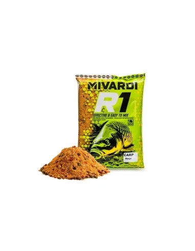 Mivardi R1 CARP Mango Groundbait Competition 1000g Edition Wettkampf Staubfutter Grundfutter-Köder-JJ-Fishing