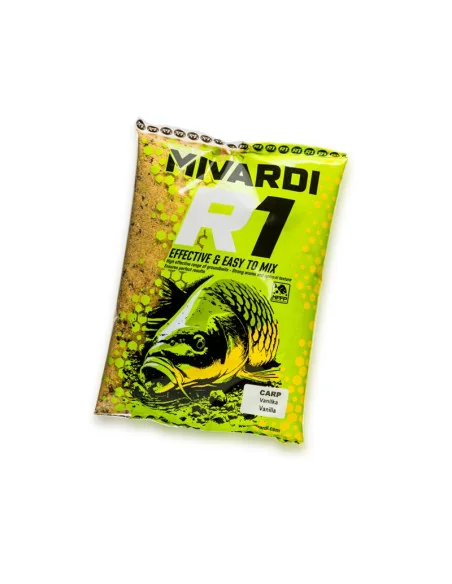 Mivardi R1 CARP Vanille Groundbait Competition 1000g Edition Wettkampf Staubfutter Grundfutter-Köder-JJ-Fishing