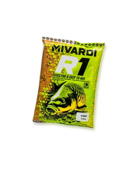 Mivardi R1 CARP Scopex Groundbait Competition 1000g Edition Wettkampf Staubfutter Grundfutter-Köder-JJ-Fishing