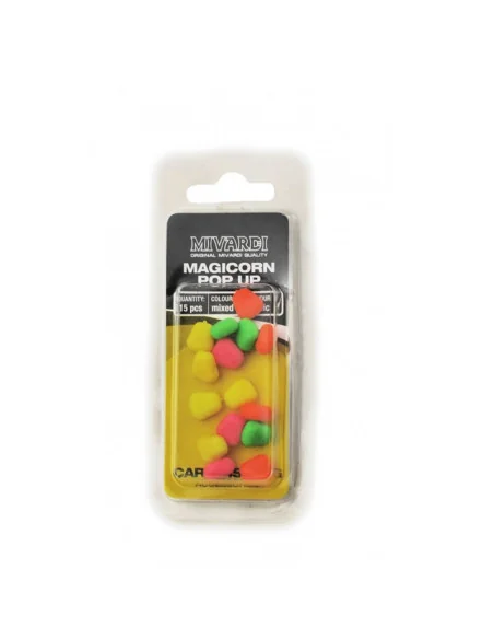 Mivardi MagiCorn Knoblauch Pop Up Fake Mais Gummi Mais Auftreibend mit Aroma-Fake Baits-JJ-Fishing