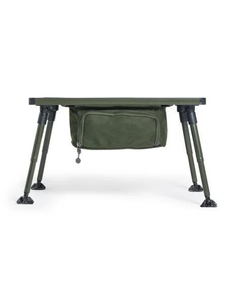 Mivardi Professional XL Bivvy Table mit Power Bank Bag und Transporttasche Angeltisch Camping Tisch