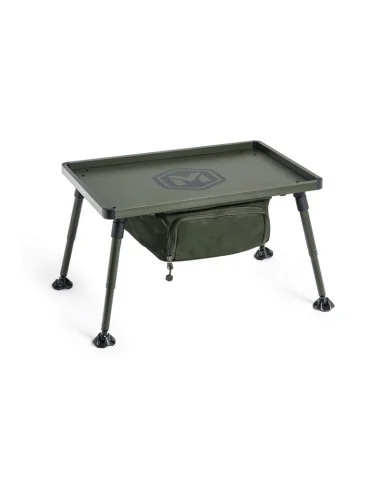Mivardi Professional XL Bivvy Table mit Power Bank Bag und Transporttasche Angeltisch Camping Tisch