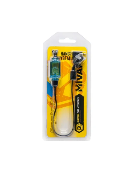 Mivardi CrystaliX Blau Hanger mit LED Hängebissanzeiger Bite Indicator-Bissanzeiger & Bobbins-JJ-Fishing