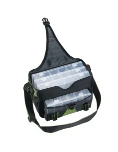 Mivardi Premium S Spinn Angeltasche mit Köderboxen Predator Bag-Tackle Boxen-JJ-Fishing 2