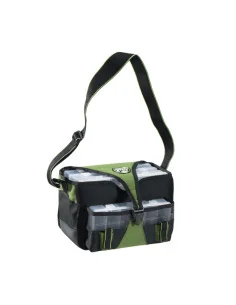 Mivardi Premium S Spinn Angeltasche mit Köderboxen Predator Bag-Tackle Boxen-JJ-Fishing