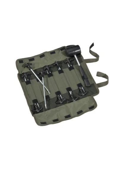 Mivardi Bivvy Peg Set Hammer und Zeltheringe Profi Qualität-Tackle & Co-JJ-Fishing