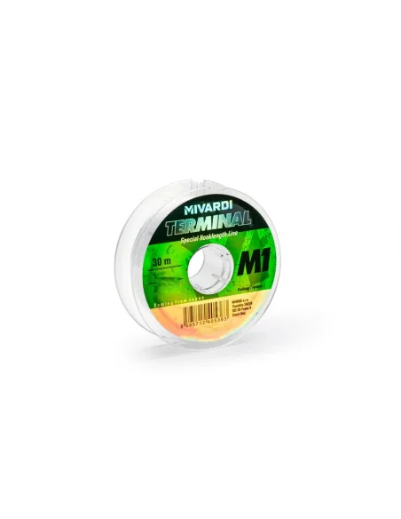 Mivardi Terminal M1 0.18mm 30m Monofiles Vorfachmaterial Method Feeder-Endtackle-JJ-Fishing