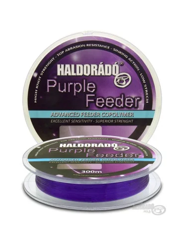 Haldorado Purple Feeder 0,30 mm 300m Monofile Angelschnur Profi Qualität-Endtackle-JJ-Fishing