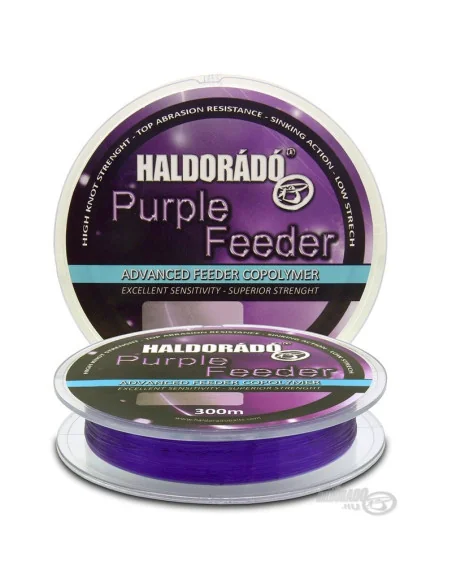 Haldorado Purple Feeder 0,30 mm 300m Monofile Angelschnur Profi Qualität-Endtackle-JJ-Fishing