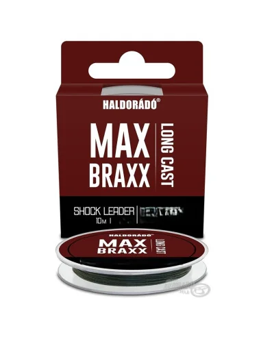 Haldorado MAX Braxx 0,18mm Long Cast Shock Leader Schlagschnur Method Feeder Extra Strong