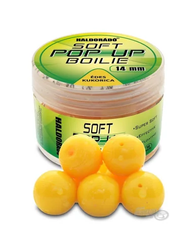Haldorado Super Soft Sweet Corn Pop Up 14mm Boilies Method Feeder Angelköder Fake Köder