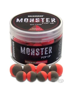 Haldorado MONSTER Pop Up Method - Red Salmon 9-11mm Boilie Hochnten...