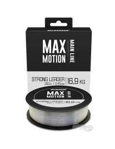 Haldorado MAX MOTION Strong Leader 0,45 mm 200m Schlagschnur Durchsichtig Monofile v-Schnüre-JJ-Fishing