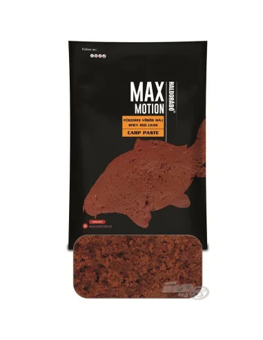 Haldorado MAX MOTION Carp Paste Spicy Red Liver 600g Bait Teig Futter-Pasten & Powder Dips-JJ-Fishing