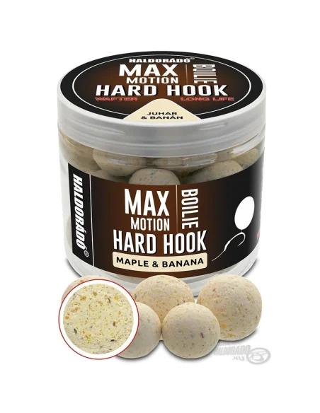 Haldorado MAX MOTION Wafter Ahorn & Banane 16 & 20mm Hookbaits Hard Hakenköder-Köder-JJ-Fishing