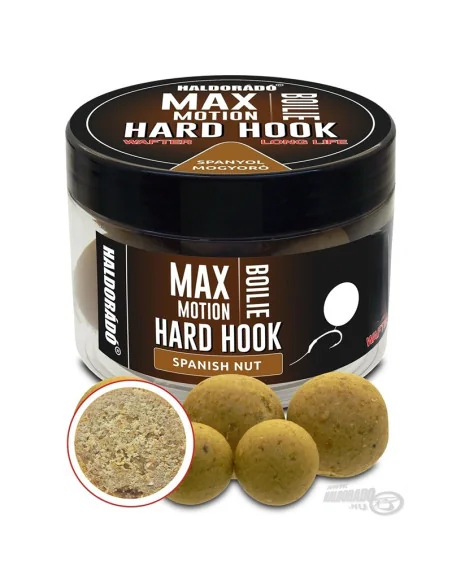 Haldorado MAX MOTION Wafter Spanische Nuss 16 & 20mm Hookbaits Hard Hakenköder-Köder-JJ-Fishing