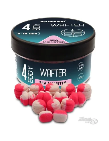Haldorado 4 BODY Sea Monster Wafter 8-10mm Bicolor Method Feeder Köder-Wafters-JJ-Fishing