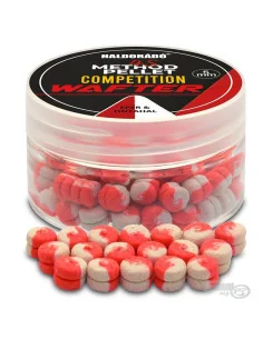 Haldorado 4S COMPETITION Erdbeere & Squid Method 5mm Wafer Bicolor Wettkampf Feeder Köder-Wafters-JJ-Fishing
