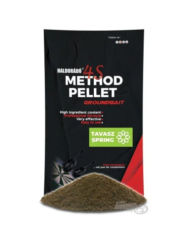 Haldorado 4S Method Pellet Groundbait HERBST 400g Staubfutter Wettk...