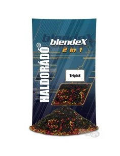 Haldorado BlendeX 2 in 1 TripleX Competition Groundbait Staubfutter mit Pellets