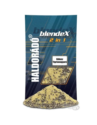 Haldorado BlendeX 2 in 1 Kokos & Tigernuss Competition Groundbait Staubfutter mit Pellets-Groundbait & Partikelfutter-JJ-Fishing