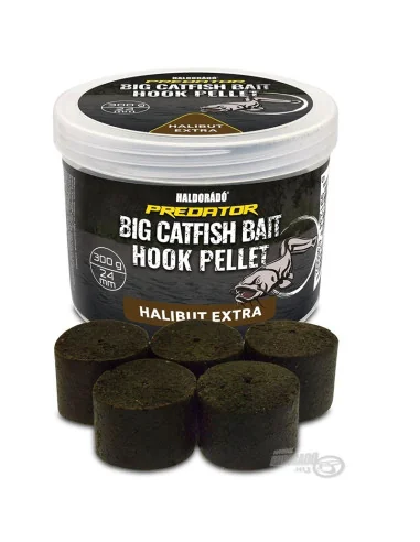 Haldorado Catfish Bait Halibut Extra Hook Pellets 24mm Hakenköder Wels-Wels Köder-JJ-Fishing