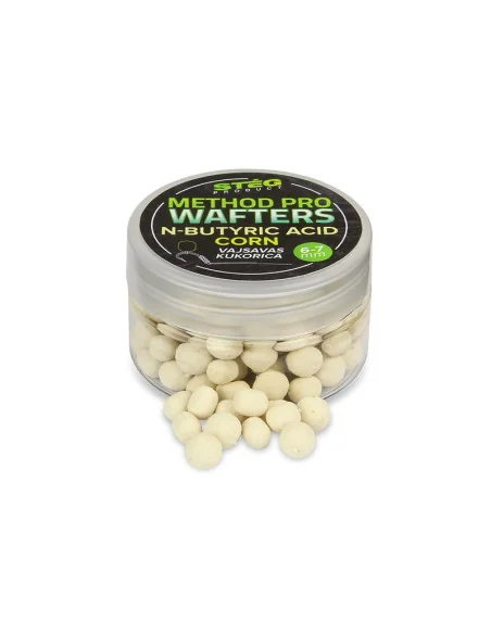 Steg Method PRO N-Butiric Acid & Sweet Corn Wafters 6-7mm Feeder Bait Ballanced