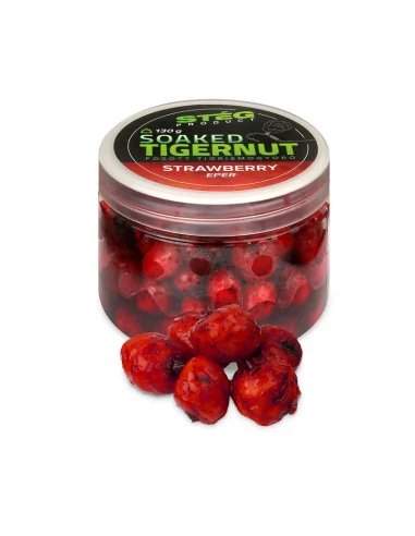 Steg Dipped Tigernuts Erdbeere 130g Eingelegte Tiegernüsse Extrem Intensiev
