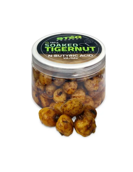 Steg Dipped Tigernuts N-Butyric Acid 130g Eingelegte Tiegernüsse Extrem Intensiev-Köder-JJ-Fishing