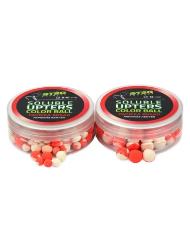 Steg Upters Color Ball Paprika Bread 8-10mm Wafter Soluble 30g Method Feeder Köder-Köder-JJ-Fishing
