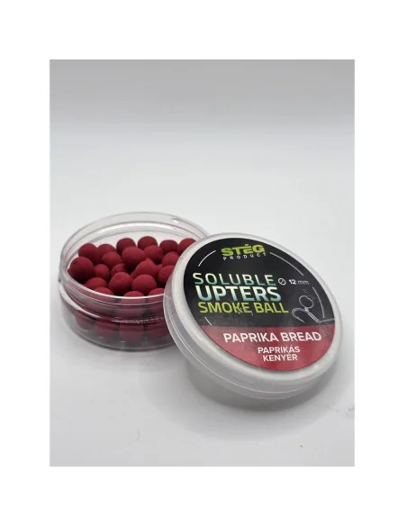 Steg Upters Color Ball Paprika Bread 12mm Wafter Soluble 30g Method Feeder Köder-Köder-JJ-Fishing