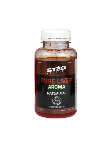 Steg Aroma Turbo Liver 200ml Additive PVA Friendly Method Feeder-Köder-JJ-Fishing